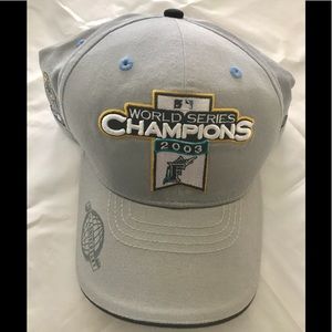 Florida Marlins 2003 World Series Champions Cap